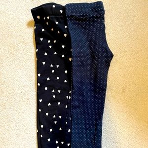 2 Pack H&M Fleece Lined Leggings